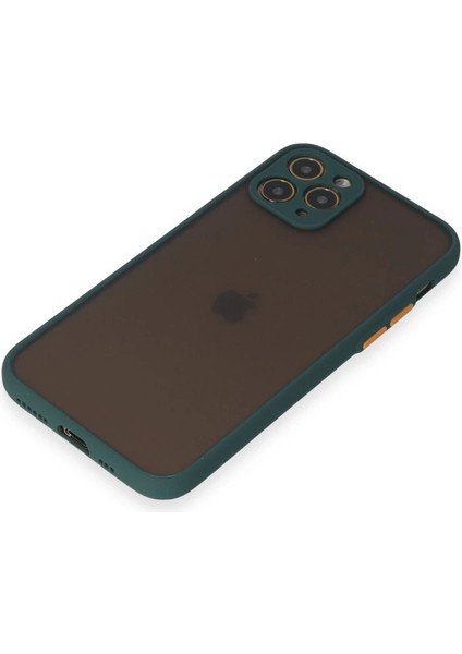 Iphone 11 Pro Kılıf Montreal Silikon Kapak - Yeşil fırsatları