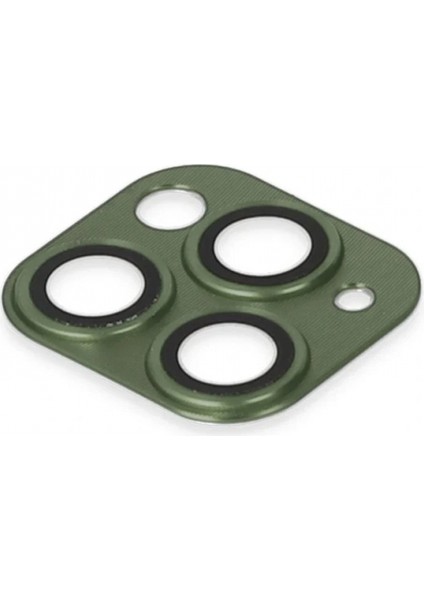 Ieg iPhone 11 Pro Max Pers Alüminyum Kamera Lens - Yeşil fırsatları