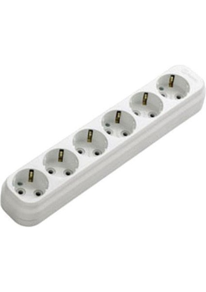 6lı Topraklı Klemensli Priz (9160100)