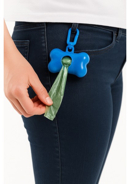 Kedi Köpek Kaka Poşetl ve Kabı 5+1 Set – Dışkı Toplama Poşeti fiyatları