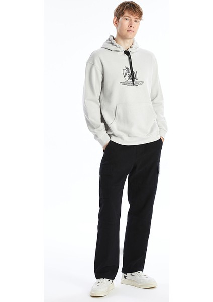 Yeni Sezon Uzun Kollu Baskılı Erkek Kalın Hoodie fiyatları