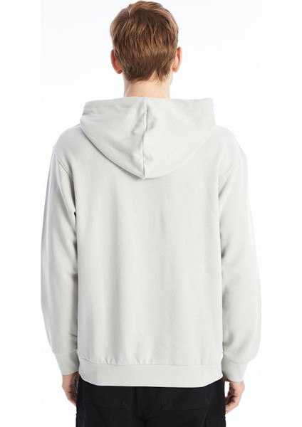 Yeni Sezon Uzun Kollu Baskılı Erkek Kalın Hoodie fırsatları