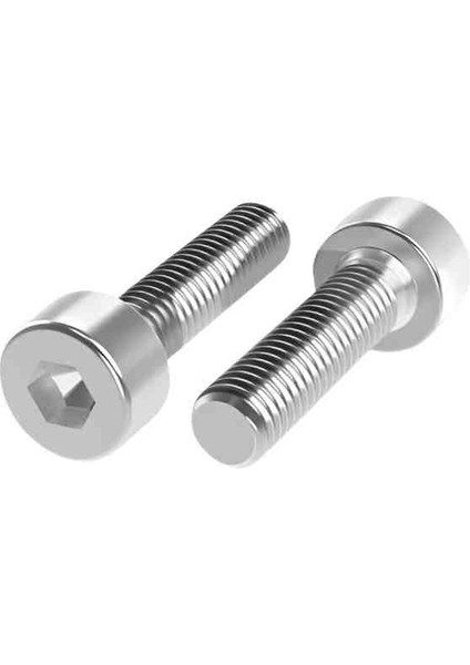 Imbus M8X40 Civata Somunlu Alyan Başlı 10 Adet