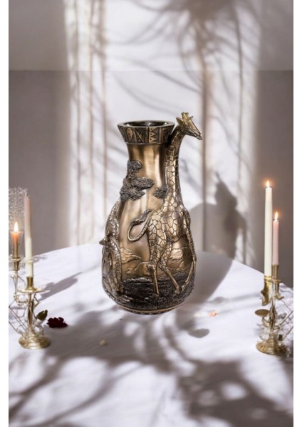 Dekoratif Zürafa Vazo