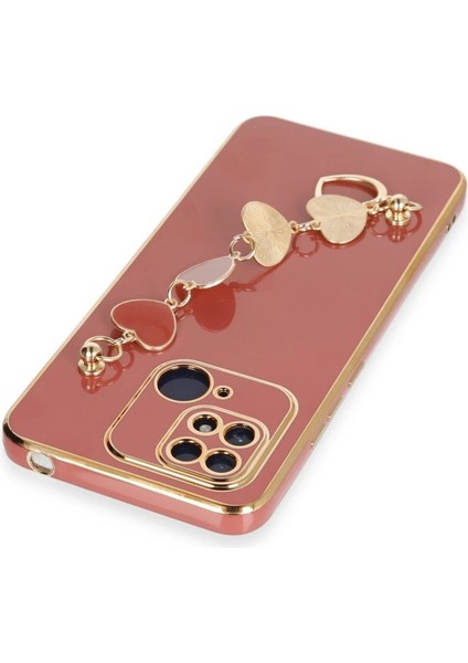 Xiaomi Redmi 10C Kılıf Esila Silikon - Kırmızı modelleri