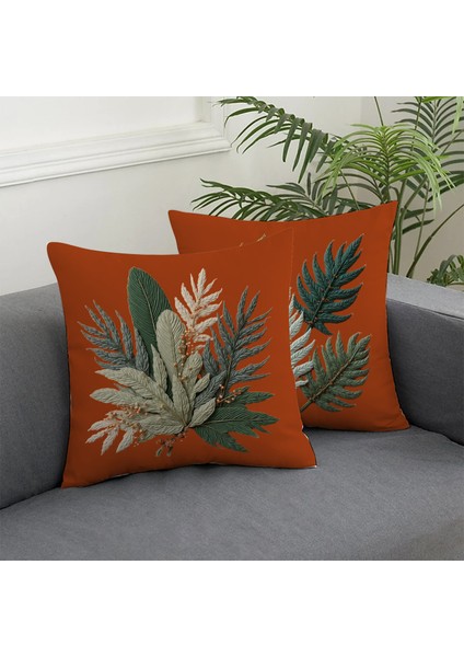 2 Li Kombin Nakış Desenli 3 Boyutlu Dijital Baskılı Kırlent Kılıfı fiyatları