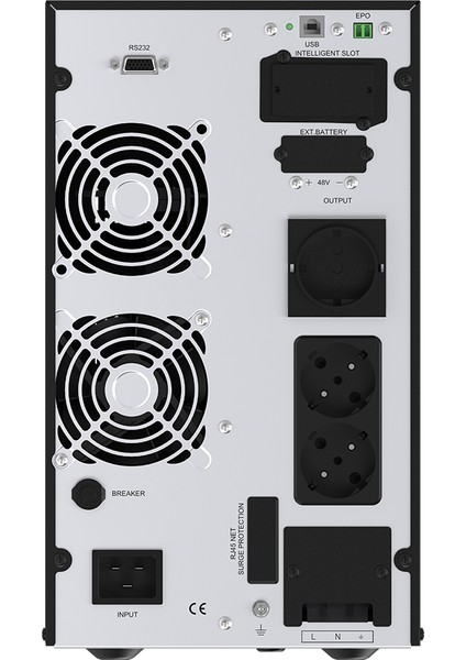 Tescom Neolıne 3kva 6X12V/7AH 1f/1f Online Ups 900093020 modelleri