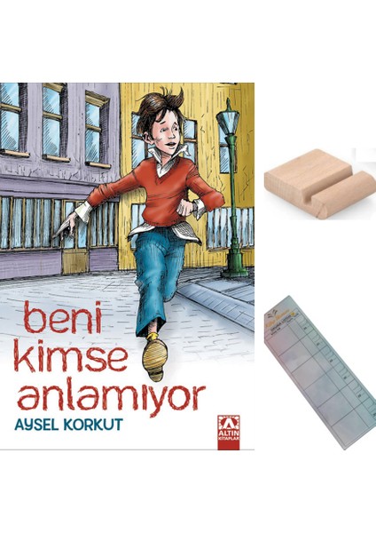 Beni Kimse Anlamıyor / Aysel Korkut / 5. ve 6. Sınıf / 10-12 Yaş Hikaye+Tablet Tutucu+Takip Ayracı