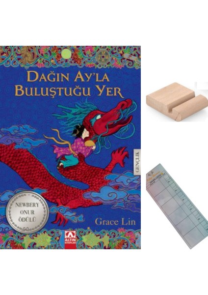Dağın Ayla Buluştuğu Yer / Grace Lın / 5-6-7-8. Sınıf / 10-13 Yaş Hikaye+Tablet Tutucu+Takip Ayracı