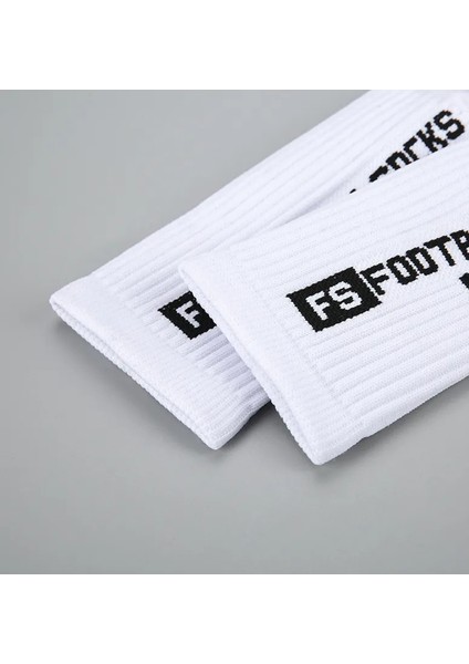 3 Çift Kaydırmaz Silikon Tabanlı Futbol Çorabı Kauçuk Havlu Taban Dikişsiz Maç Sporcu Tozluk Konç