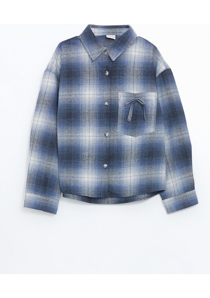 Yeni Sezon Ekose Kız Çocuk Gömlek fırsatları