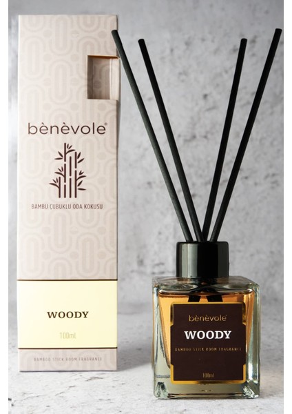 Woody Bambu Çubuklu Oda KOKUSU100 ml / Odunsu, Vanilya ve Amber Notaları modelleri