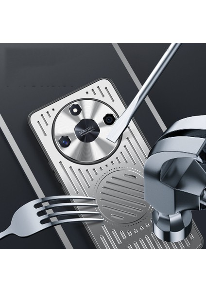 Honor X40 Kılıfı, Manyetik Metal Isı Dağıtıcı Koruyucu Kılıf-Mavi (Yurt Dışından) modelleri