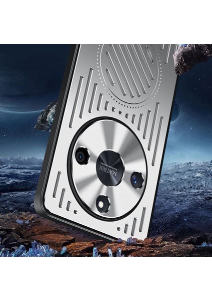 Honor X40 Kılıfı, Manyetik Metal Isı Dağıtıcı Koruyucu Kılıf-Mavi (Yurt Dışından) indirimleri