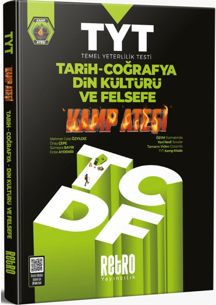 2026 Tyt Sözel Kamp Ateşi Soru Bankası Tarih Coğrafya Din Felsefe Retro Yayınları