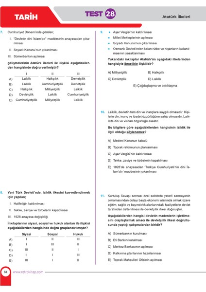2026 Tyt Sözel Kamp Ateşi Soru Bankası Tarih Coğrafya Din Felsefe Retro Yayınları modelleri
