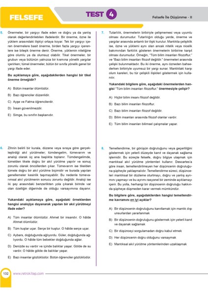 2026 Tyt Sözel Kamp Ateşi Soru Bankası Tarih Coğrafya Din Felsefe Retro Yayınları