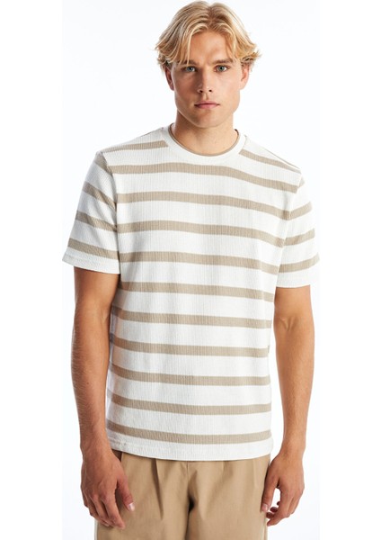 Yeni Sezon Bisiklet Yaka Kısa Kollu Erkek Sweatshirt