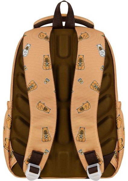 Kapipara Ilkokul Çantası 3 Lü Set Açık Kahve modelleri