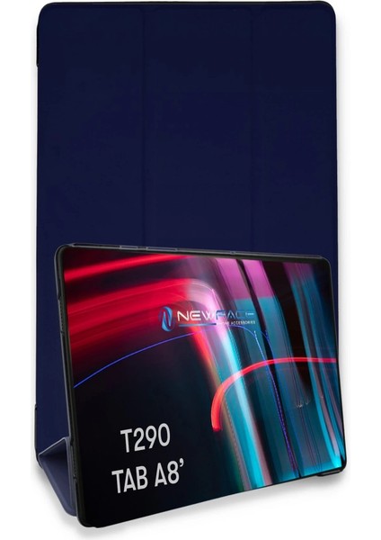 Samsung Galaxy T290 Tab A 8 Kılıf Tablet Smart Kılıf - Lacivert