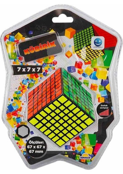 Oyuncak Oyun Sabır Küpü 7x7 7 cm