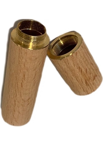 El Oyması Su Hava Geçirmez Doğal Ham Kayın Ahşap Kürdan Hap Iğne Hazneli Mini Taşıyıcı fiyatları