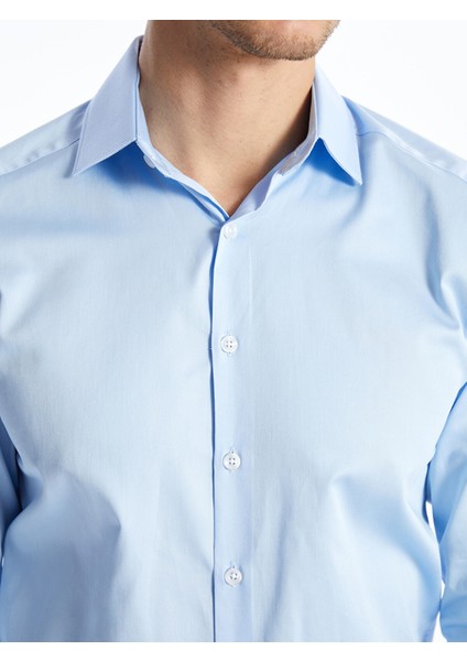 Yeni Sezon Slim Fit Uzun Kollu Erkek Gömlek modelleri