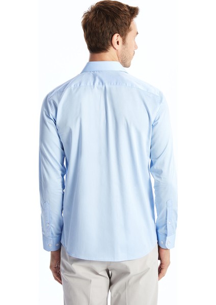 Yeni Sezon Slim Fit Uzun Kollu Erkek Gömlek fırsatları