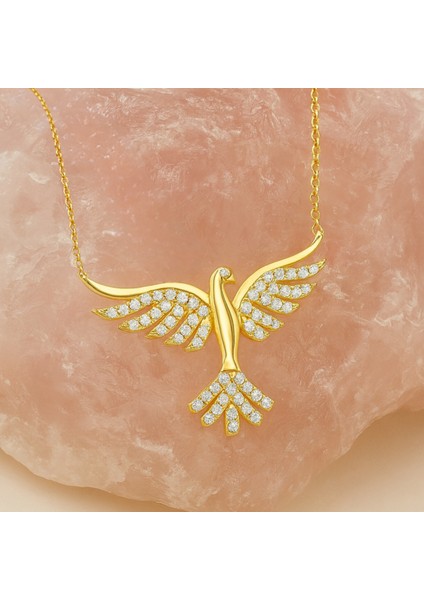 14 Ayar Altın Anka Kuşu Kolye fiyatları