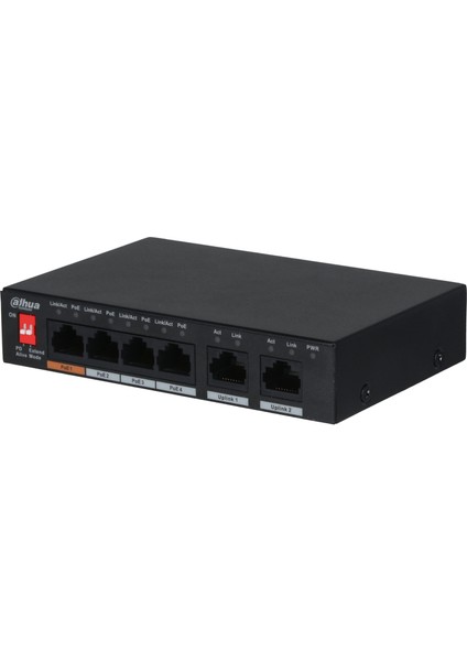 Dahua PFS3006-4ET-60-V2 4 Port Poe 10/100 2 Uplınk 60W Swıtch fiyatları