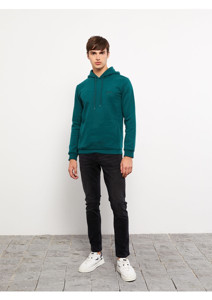 Yeni Sezon Uzun Kollu Nakışlı Erkek Hoodie modelleri