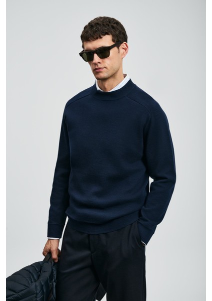 Herman Erkek Kazak Koyu 112090159-26K fırsatları