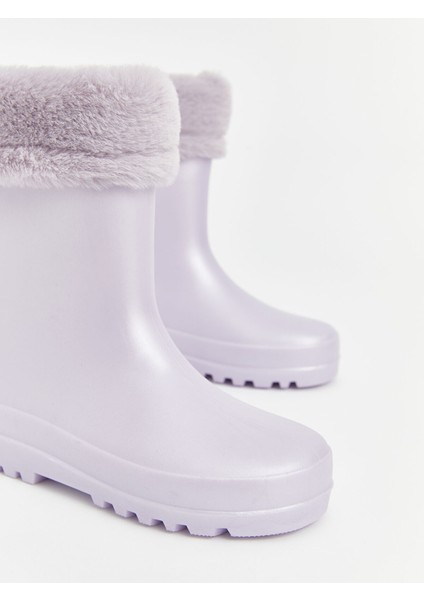 Yeni Sezon Kürk Detaylı Kız Çocuk Bot modelleri