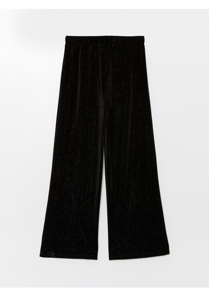 Yeni Sezon Beli Lastikli Kadife Kız Çocuk Eşofman Altı modelleri