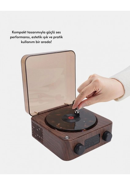 3-1 Arada Gece Lambalı Bluetooth Hoparlör – Saat Ekranlı Stereo Ses fırsatları