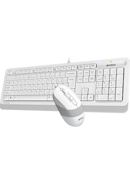 A4 Tech F1010 Kablolu USB Standart Beyaz Q Klavye+Mouse fiyatları