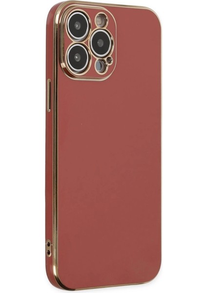 Iphone 14 Pro Max Kılıf Volet Silikon - Kırmızı