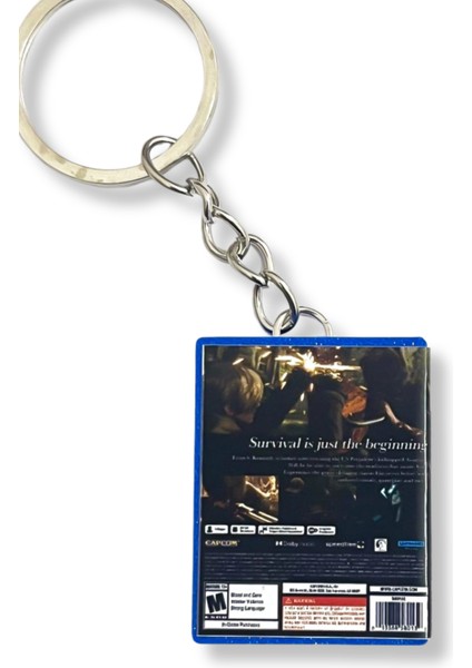 Resident Evil 4 Ps5 Minyatür Oyun Kutusu Anahtarlık fiyatları