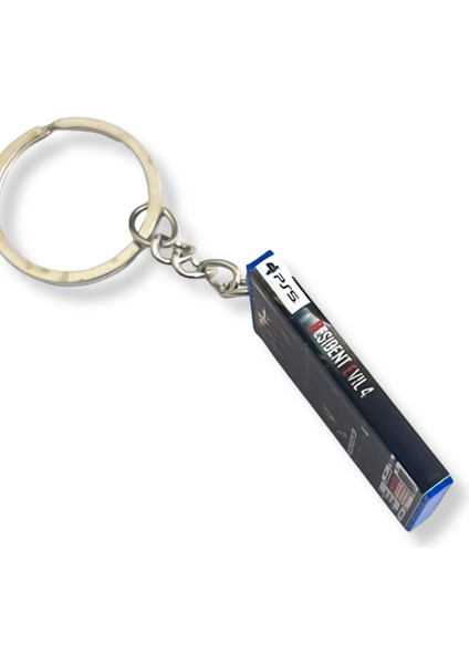 Resident Evil 4 Ps5 Minyatür Oyun Kutusu Anahtarlık modelleri