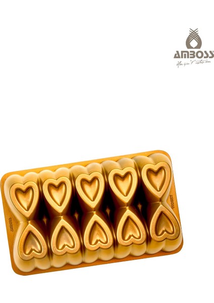 Ametist 2 Parça Döküm Kek Kalıbı ( Gold ) modelleri