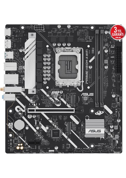 Asus Prıme H810M-A Wıfı 2x Ddr5 Dp/hdmı 2x M.2 1x 2.5glan/wıfı/bt Usb3.2 1851P Anakart fiyatları