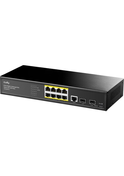 Cudy GS2008PS2 8 Port 10/100/1000 8 Port Poe 2 x Sfp Yonetılebılır Rack Mount Swıtch fiyatları