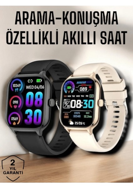 Ieg® Suya Dayanıklı Bluetooth Akıllı Saat Gps, Adımsayar, Nabız & Sağlık Takibi