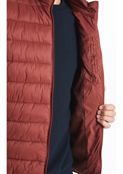 Yeni Sezon Standart Kalıp Dik Yaka Erkek Şişme Yelek fırsatları