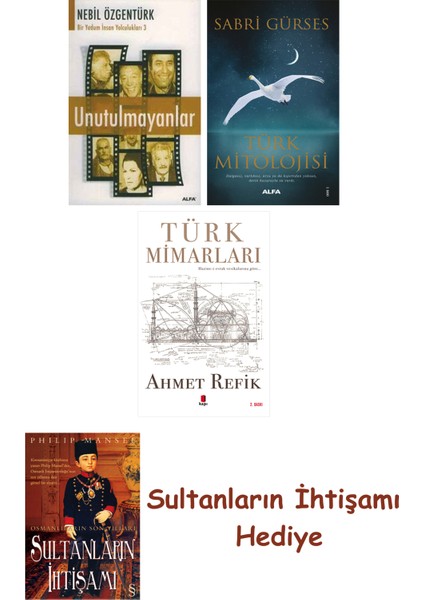 Unutulmayanlar + Türk Mitolojisi + Türk Mimarları + Her Şeyin An... + Sultanların Ihtişamı