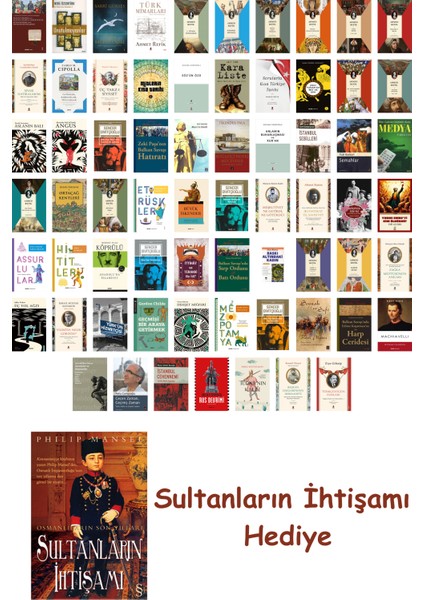 67 Kitaplık Tarih Seti + Sultanların Ihtişamı