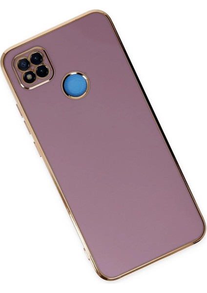 Xiaomi Redmi 9c Kılıf Volet Silikon - Mor modelleri