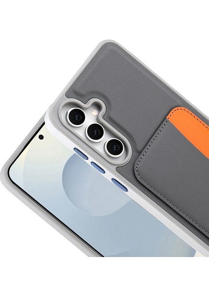 Samsung Galaxy S25 Fe Kılıf Kartlıklı Silikon Kapak Zr-Xkart modelleri