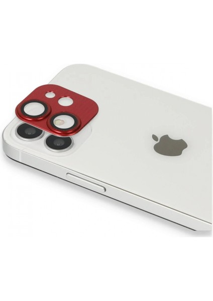 Ieg iPhone 11 Pers Alüminyum Kamera Lens - Kırmızı fiyatları