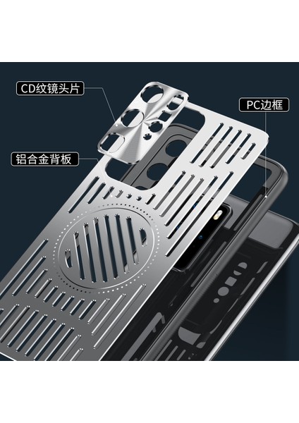 Huawei P40 Kılıfı, Manyetik Metal Isı Dağıtıcı Koruyucu Kılıf-Mavi (Yurt Dışından) fiyatları